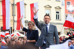 Rafał Trzaskowski w Krakowie