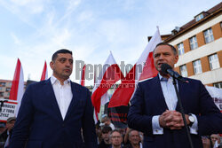 Karol Nawrocki w Zabrzu