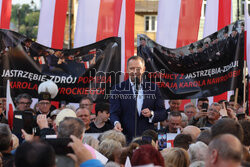 Karol Nawrocki w Zabrzu