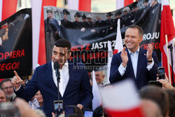 Karol Nawrocki w Zabrzu