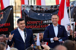 Karol Nawrocki w Zabrzu