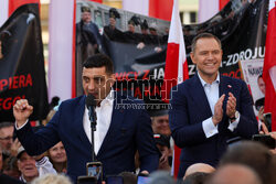 Karol Nawrocki w Zabrzu