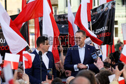 Karol Nawrocki w Zabrzu