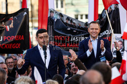 Karol Nawrocki w Zabrzu