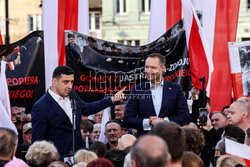 Karol Nawrocki w Zabrzu