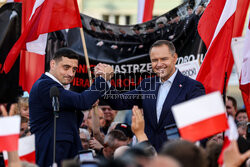 Karol Nawrocki w Zabrzu