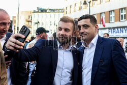Karol Nawrocki w Zabrzu