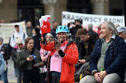 Rafał Trzaskowski w Krakowie