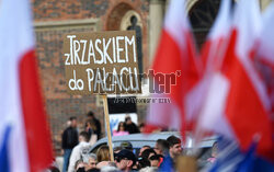 Rafał Trzaskowski w Krakowie