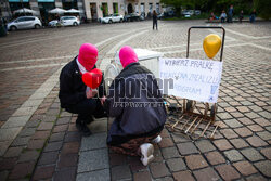 Wiec Magdaleny Biejat w Krakowie