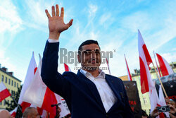 Karol Nawrocki w Zabrzu