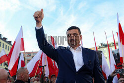 Karol Nawrocki w Zabrzu