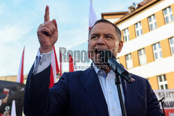 Karol Nawrocki w Zabrzu