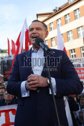Karol Nawrocki w Zabrzu