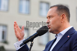 Karol Nawrocki w Zabrzu