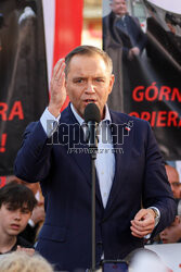 Karol Nawrocki w Zabrzu