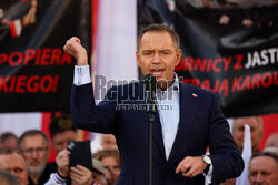 Karol Nawrocki w Zabrzu