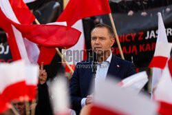 Karol Nawrocki w Zabrzu