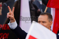 Karol Nawrocki w Zabrzu