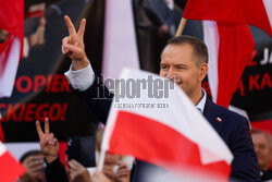 Karol Nawrocki w Zabrzu