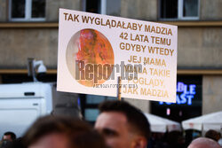 Wiec Magdaleny Biejat w Krakowie
