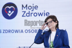 Konferencja prasowa minister zdrowia