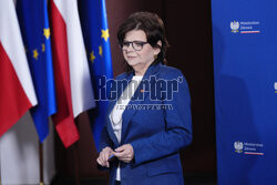 Konferencja prasowa minister zdrowia