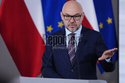 Konferencja prasowa minister zdrowia