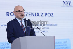 Konferencja prasowa minister zdrowia