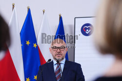 Konferencja prasowa minister zdrowia