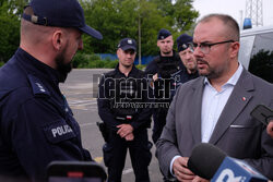  Wejście komornika na teren centrum handlowego Modlińska 6D