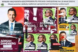 Plakaty wyborcze 2025