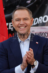 Karol Nawrocki w Zabrzu