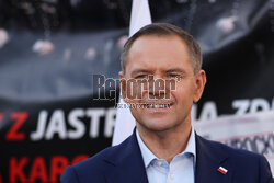 Karol Nawrocki w Zabrzu