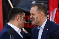 Karol Nawrocki w Zabrzu