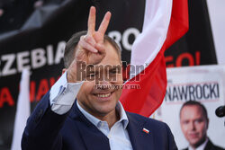 Karol Nawrocki w Zabrzu
