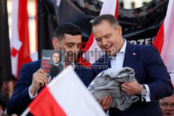 Karol Nawrocki w Zabrzu