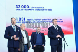 Konferencja członków Ruchu Kontroli Wyborów