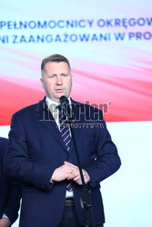 Konferencja członków Ruchu Kontroli Wyborów
