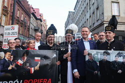 Karol Nawrocki w Zabrzu