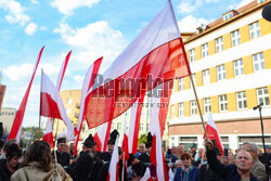 Karol Nawrocki w Zabrzu