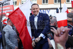 Karol Nawrocki w Zabrzu