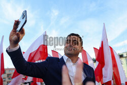 Karol Nawrocki w Zabrzu