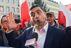 Karol Nawrocki w Zabrzu