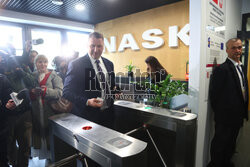 Konferencja posłów PiS przed NASK