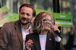 Magdalena Biejat we Wrocławiu