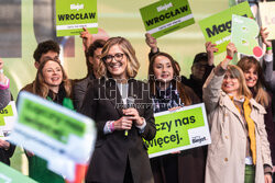Magdalena Biejat we Wrocławiu