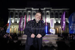 Przedwyborczy wiec kandydata Partii Razem na prezydenta Adriana Zandberga