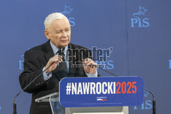 Jarosław Kaczyński w Wierzchosławicach