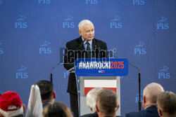 Jarosław Kaczyński w Wierzchosławicach